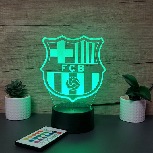 Lampa 3D FC Barcelona