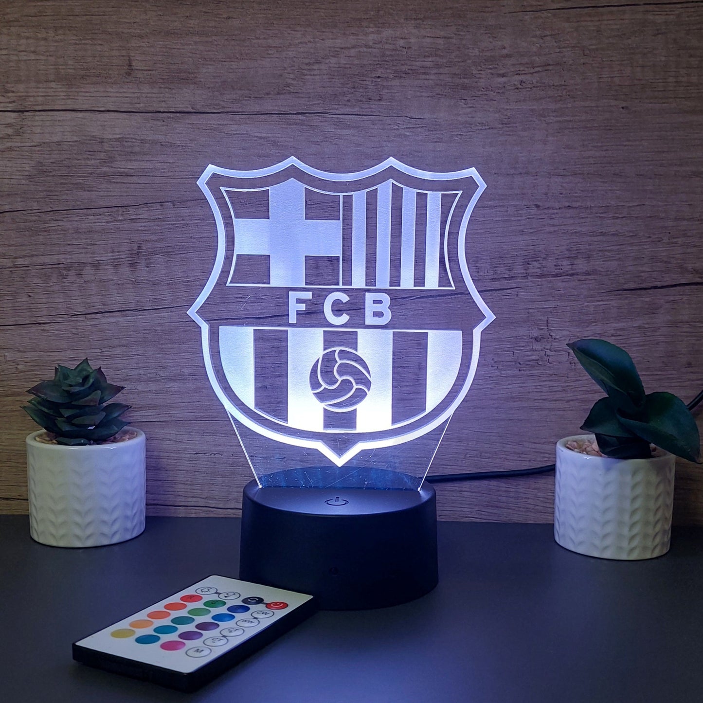 Lampa 3D FC Barcelona