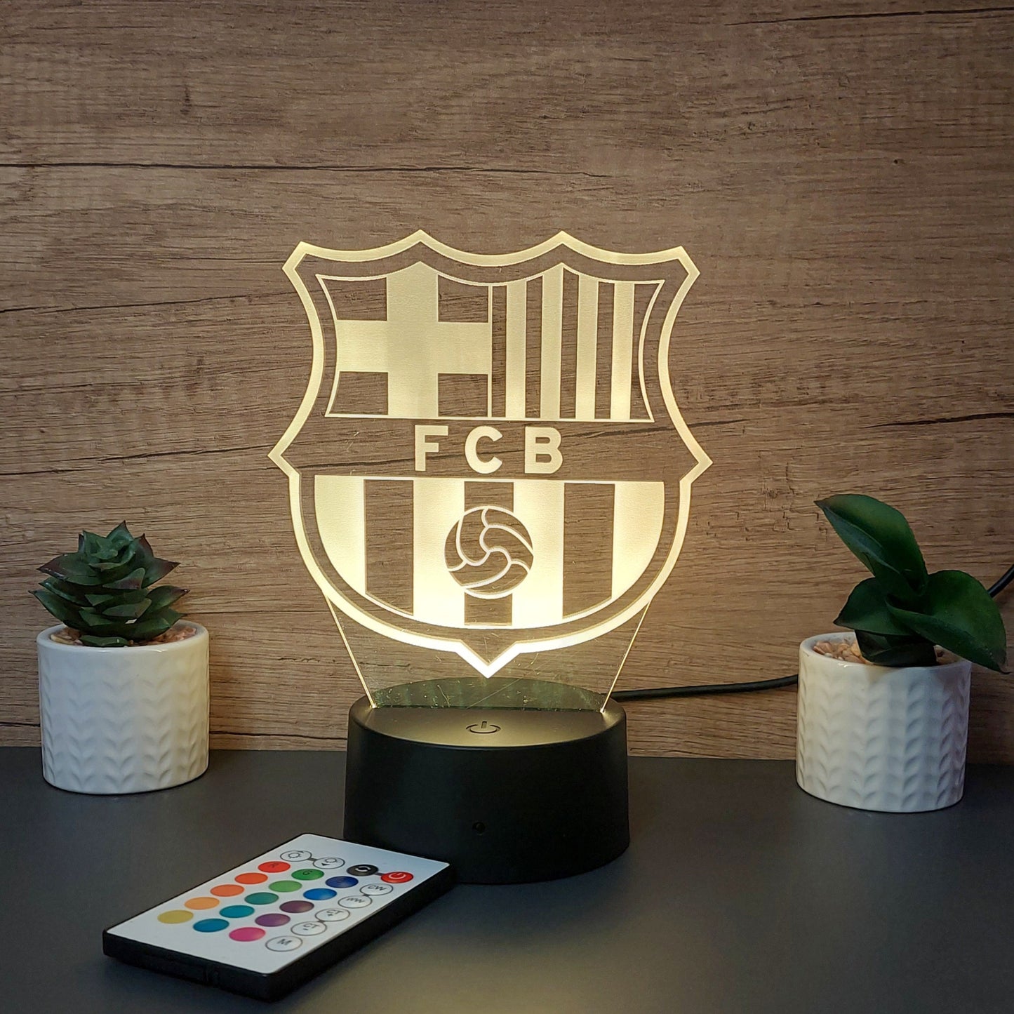Lampa 3D FC Barcelona