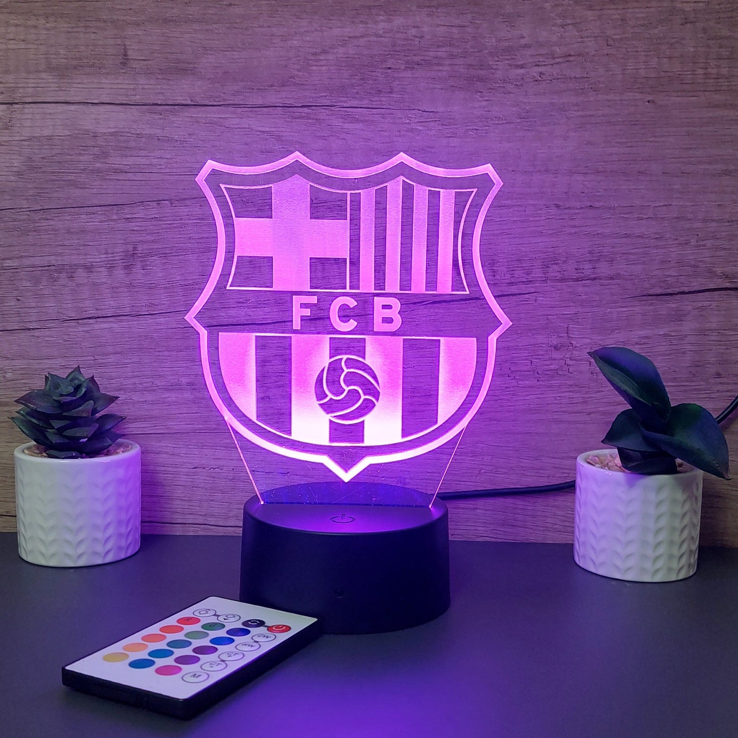 Lampa 3D FC Barcelona