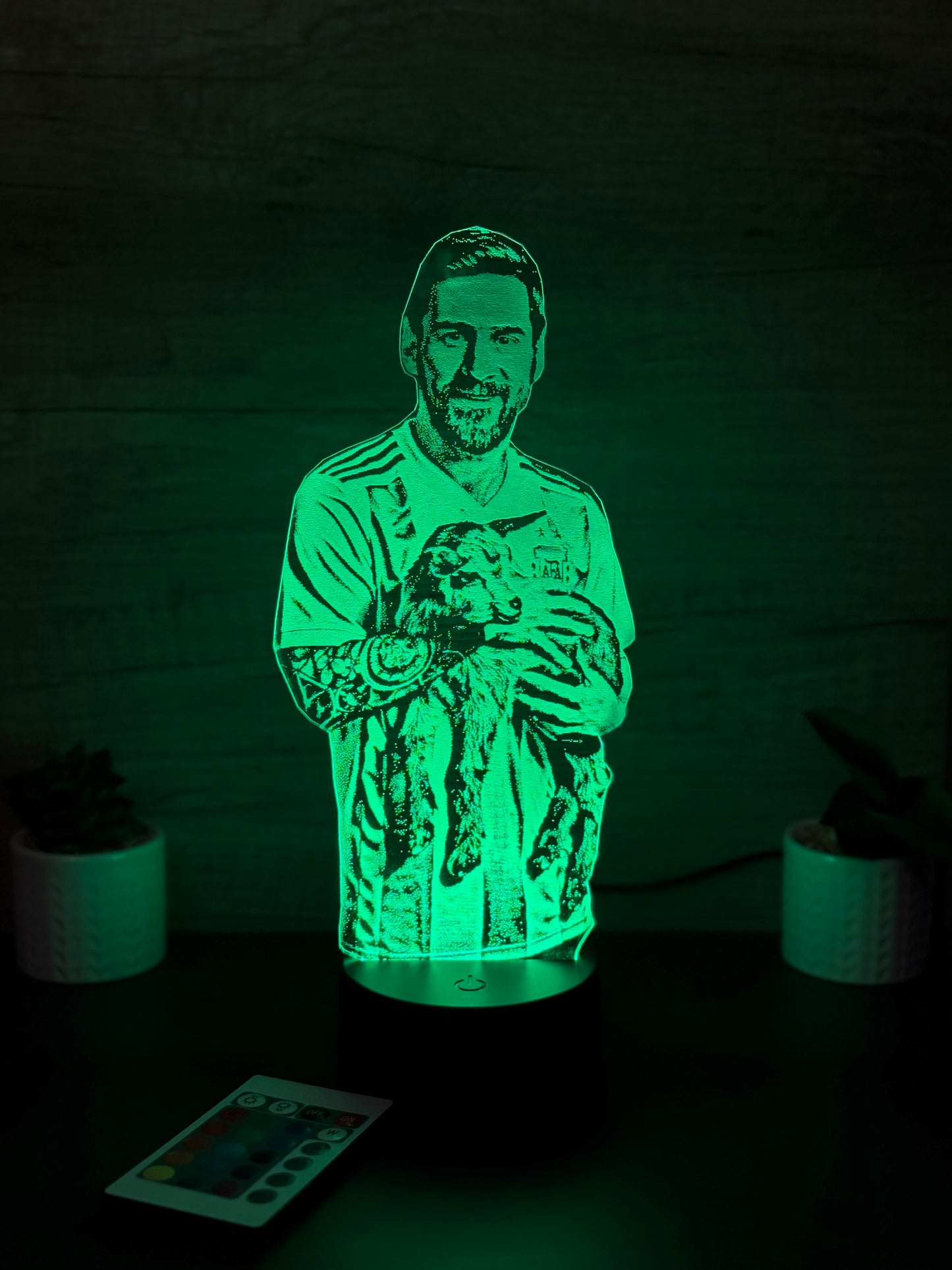 Lampa 3D Messi