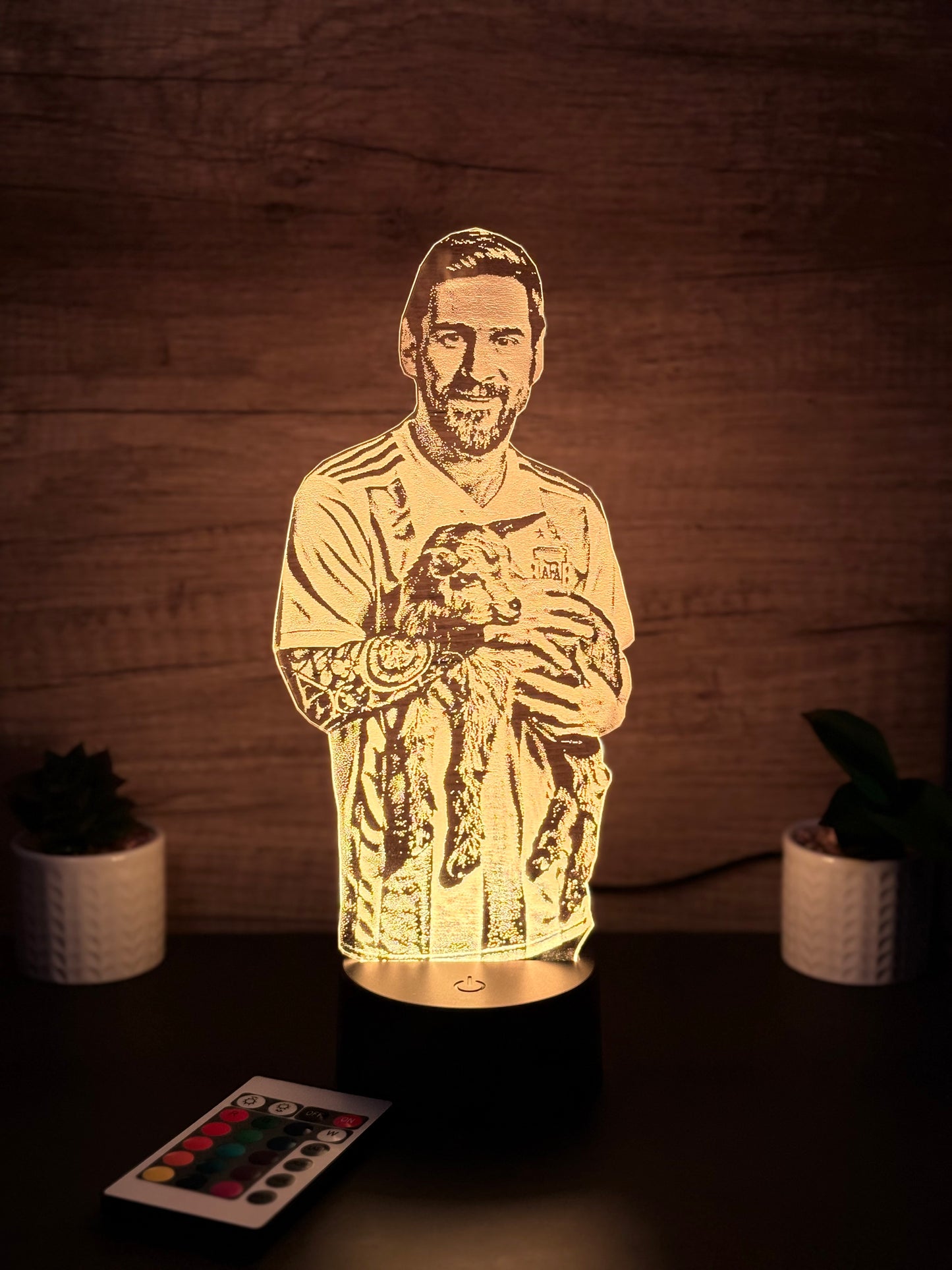 Lampa 3D Messi