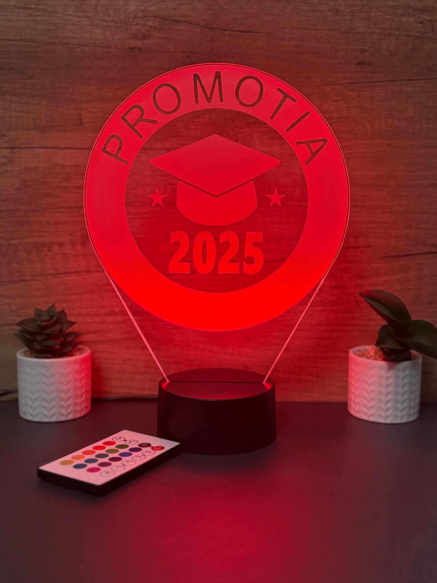 Lampa 3D Personalizata Promotia