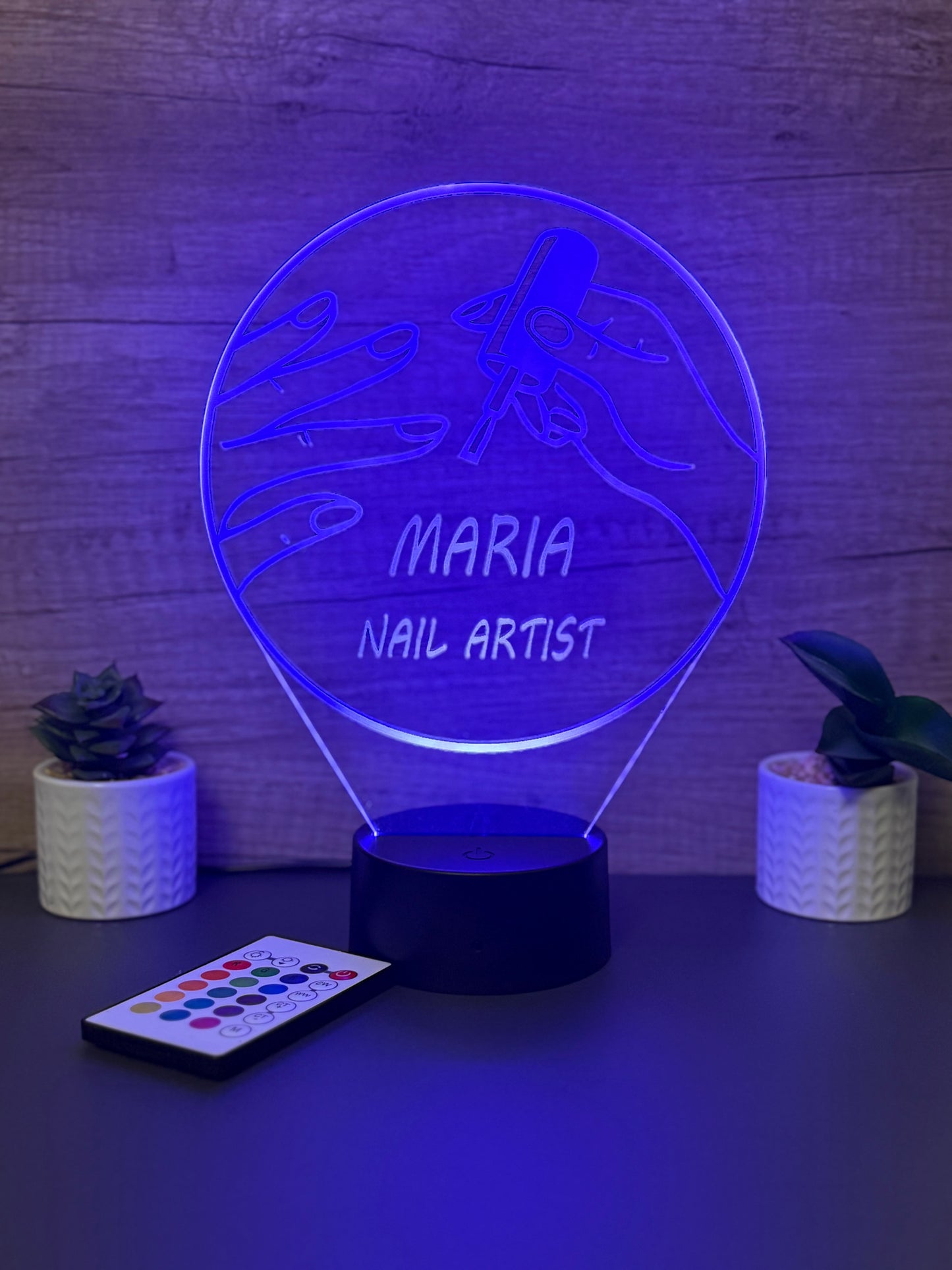 Lampa 3D Personalizata Nail Artist