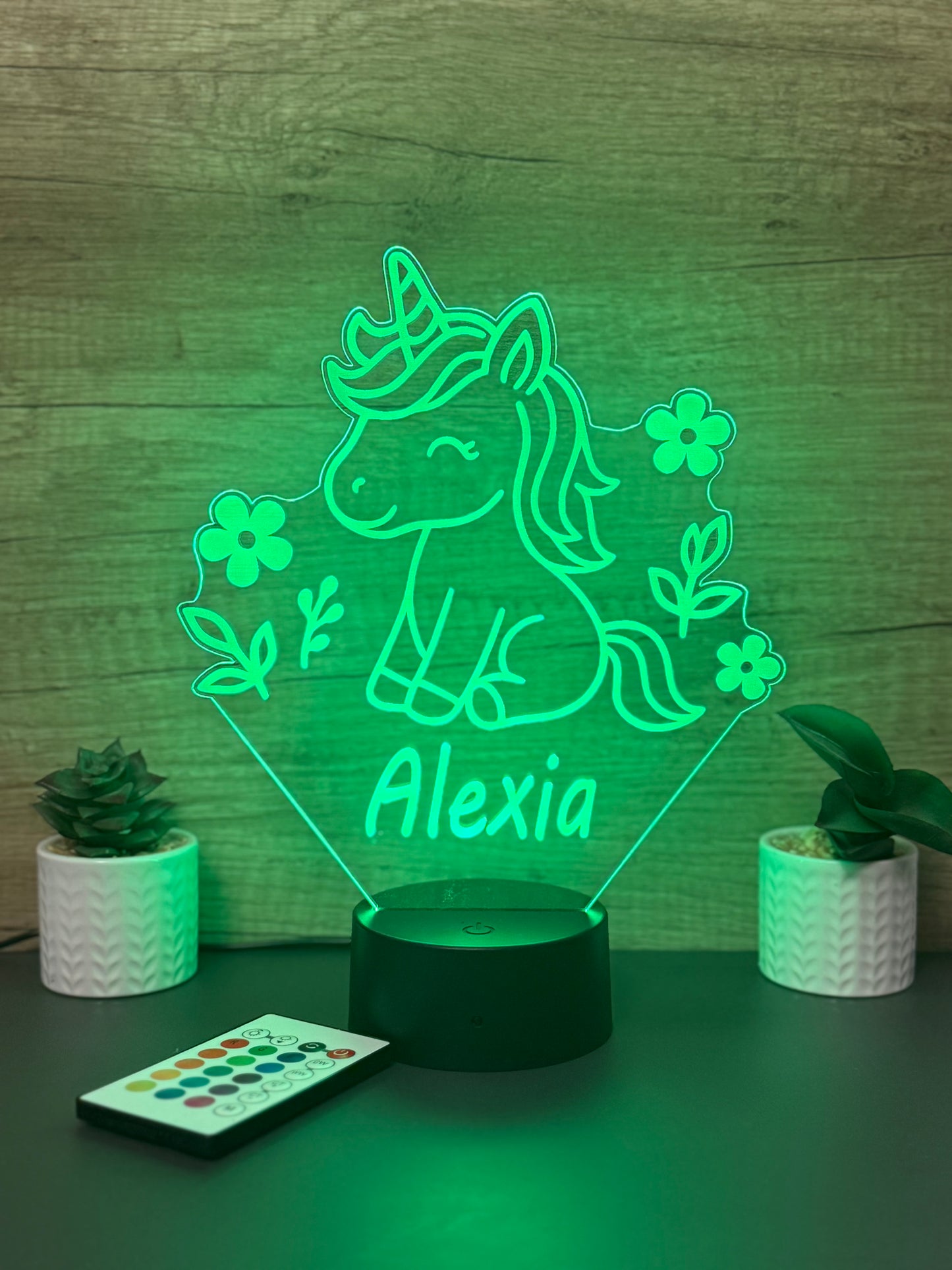 Lampa 3D Personalizata Unicorn