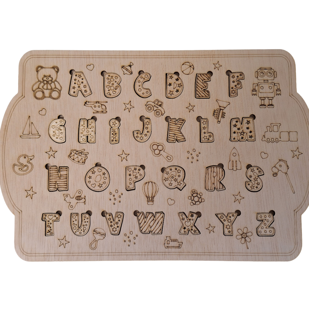 Puzzle Alfabet