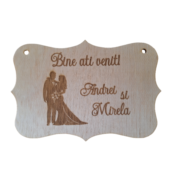 placuta personalizata pentru nunta placuta personalizata pentru nunta