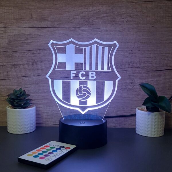 lampa 3d fc barcelona