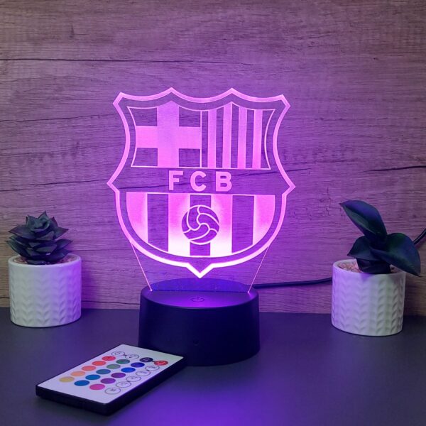 lampa 3d fc barcelona