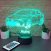 lampa 3d personalizata toyota corolla