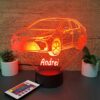 lampa 3d personalizata toyota corolla