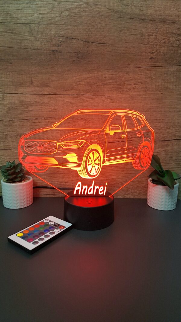 lampa 3d personalizata volvo cx60