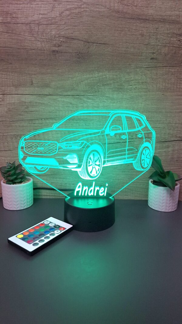 lampa 3d personalizata volvo cx60