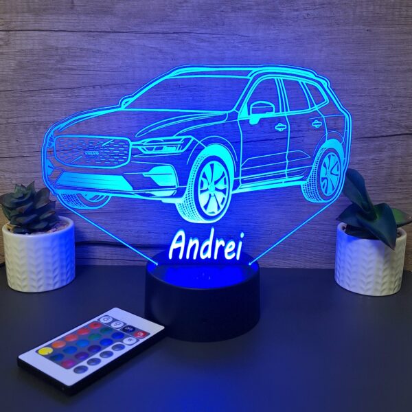 lampa 3d personalizata volvo cx60