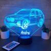 lampa 3d personalizata bmw x5