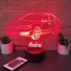 lampa 3d personalizata voltswagen passat