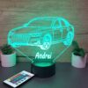 lampa 3d personalizata audi a4