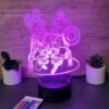 lampa 3d iron man, spider man, captain america
