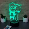 lampa 3d naruto