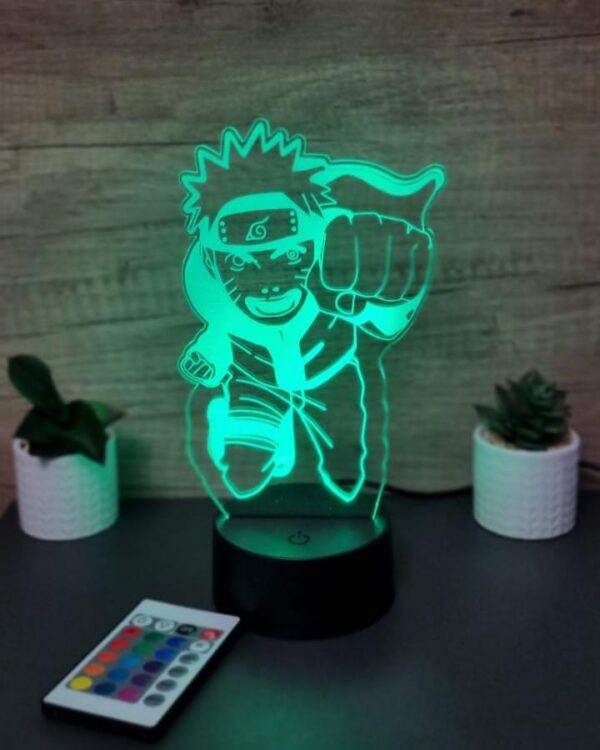 lampa 3d naruto