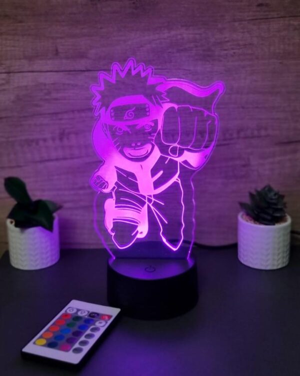 lampa 3d naruto