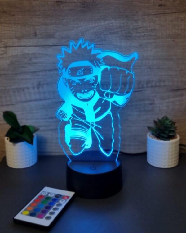 lampa 3d naruto