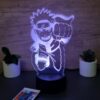 lampa 3d naruto