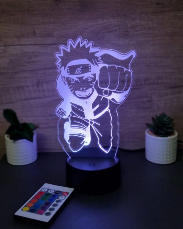 lampa 3d naruto