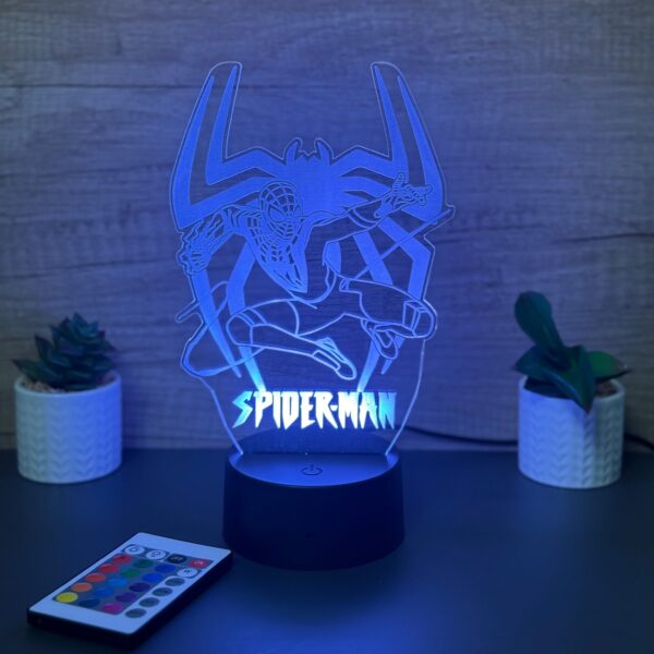 lampa 3d spider man
