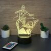 lampa 3d spider man & iron man