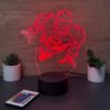 lampa 3d iron man