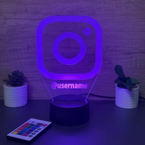 lampa 3d instagram