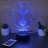 lampa 3d tottenham hotspur fc