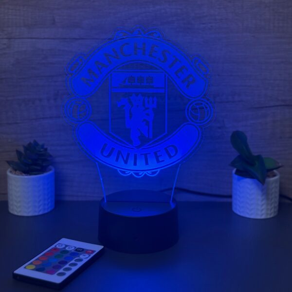 lampa 3d manchester united