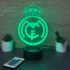 lampa 3d real madrid