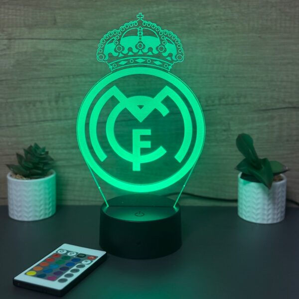 lampa 3d real madrid