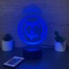 lampa 3d real madrid