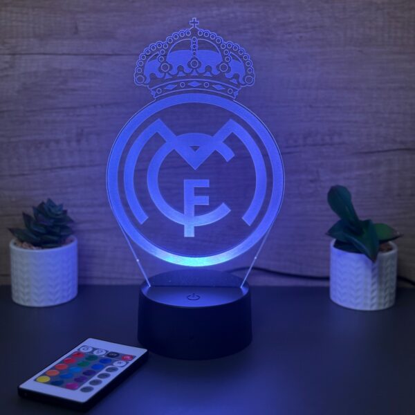 lampa 3d real madrid