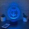 lampa 3d real madrid
