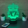 lampa 3d liverpool
