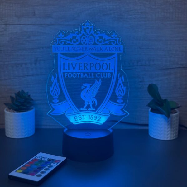 lampa 3d liverpool
