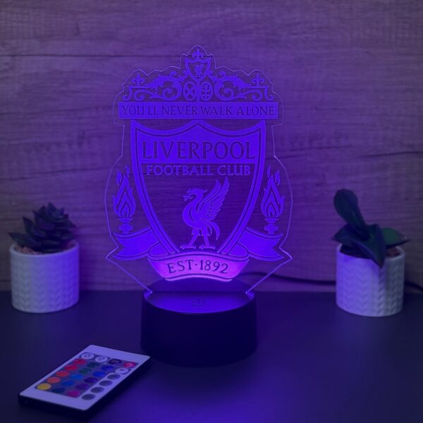 lampa 3d liverpool