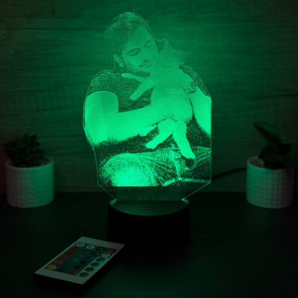 lampa 3d personalizata imagine