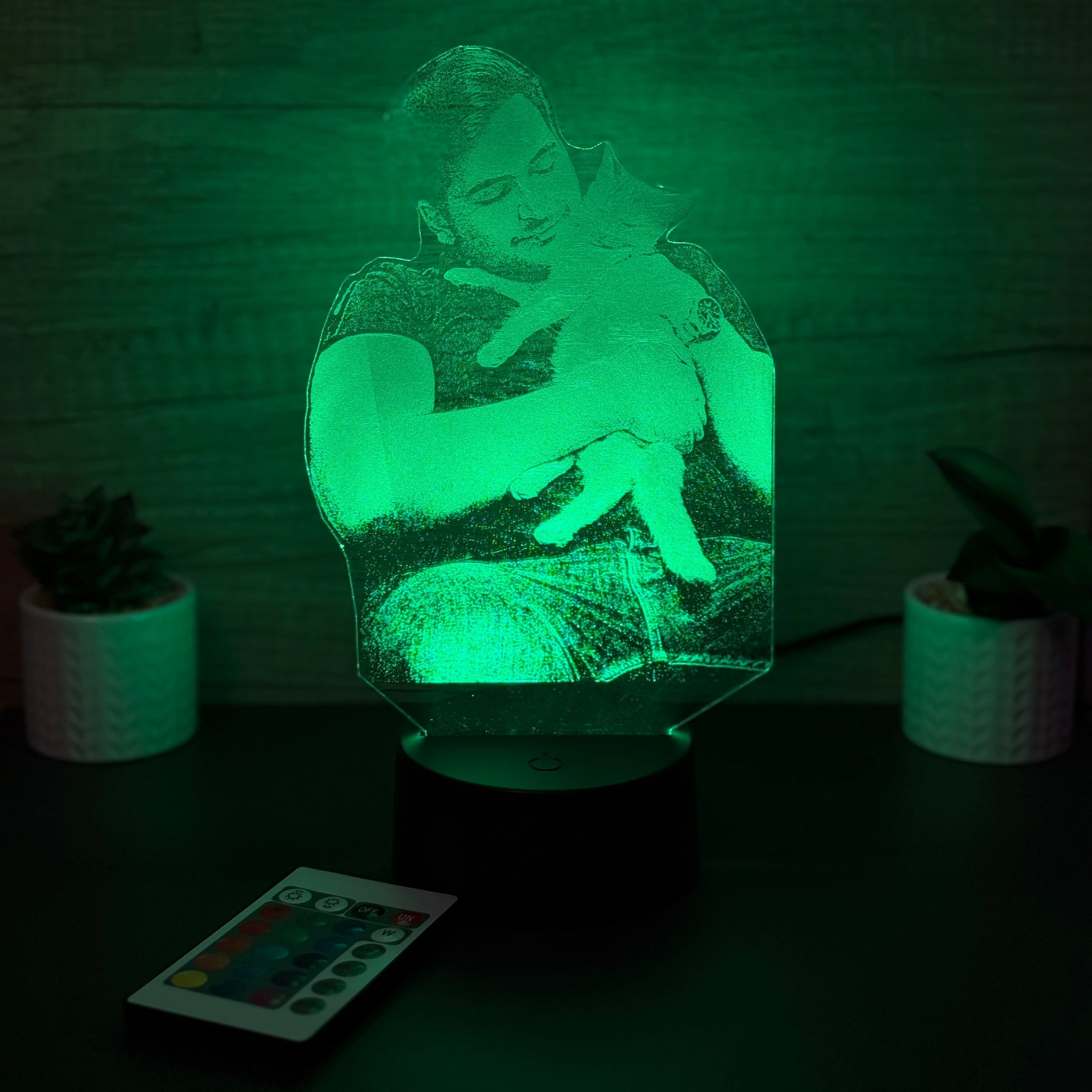 lampa 3d personalizata imagine