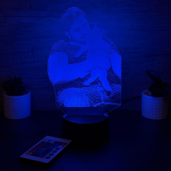 lampa 3d personalizata imagine