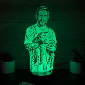 lampa 3d messi