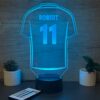 lampa 3d personalizata tricou fotbal