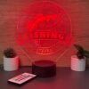 lampa 3d personalizata fishing
