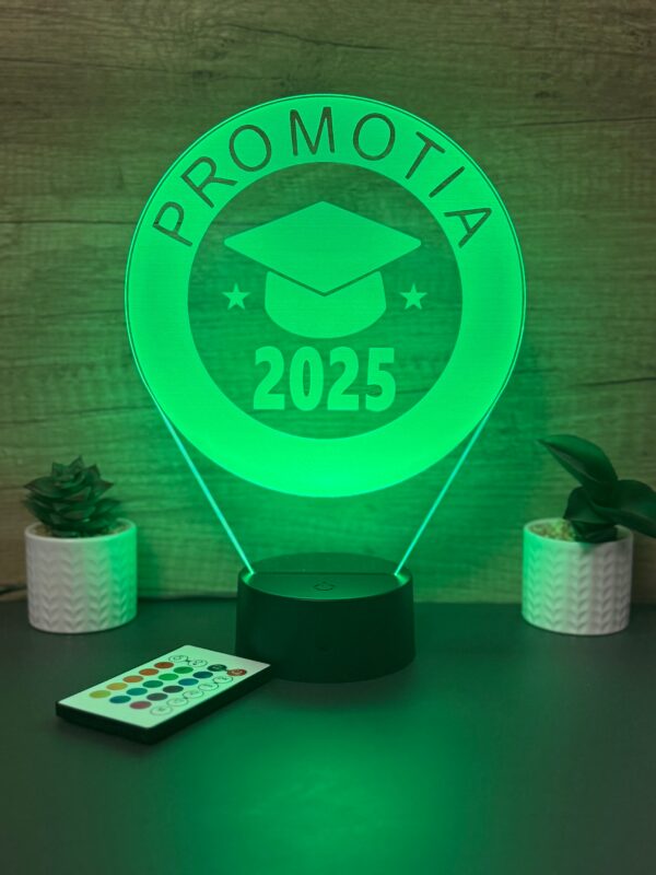 lampa 3d personalizata promotia