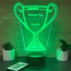 lampa 3d personalizata trofeu